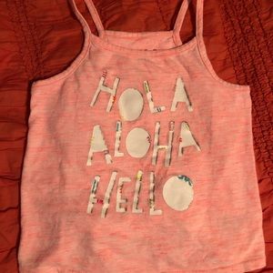 Little girls tank